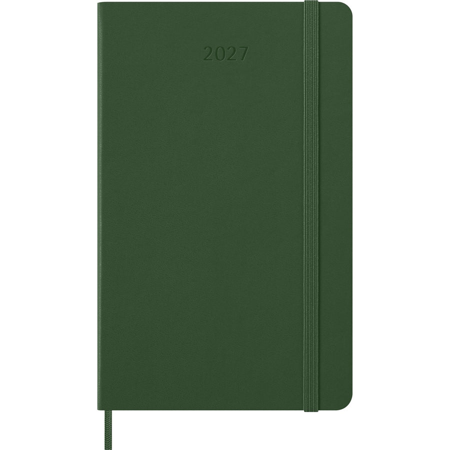 2027 Moleskine Large Daily Diary Green