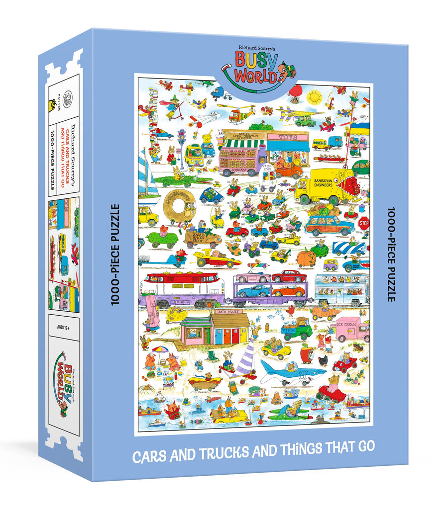 Richard Scarry Cars 1000pc Jigsaw