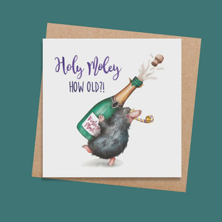 Holy Moley Greeting Card