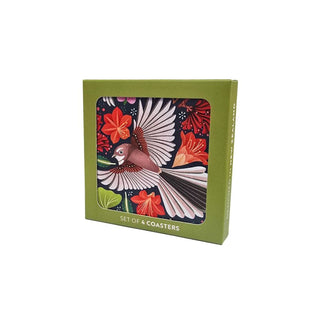 Chirpy Fantail - Set of 4 Coasters