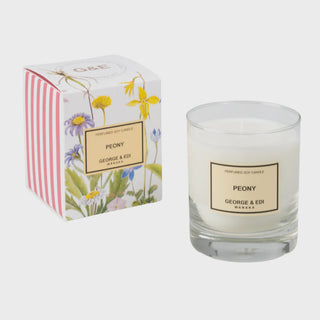 Peony Candle - Large - George & Edi
