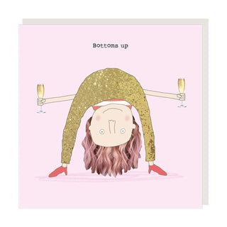 Bottoms Up Greeting Card