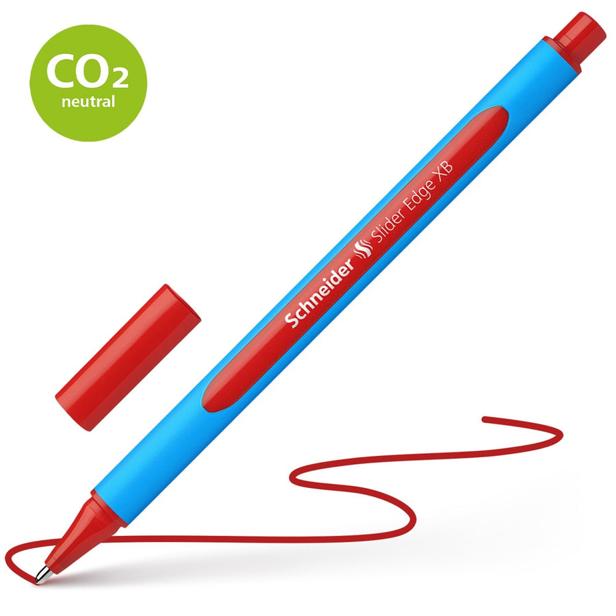 Schneider Slider Edge Red Ballpoint Pen