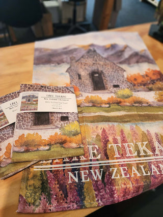 Lake Tekapo Tea Towel - Shaxu Art
