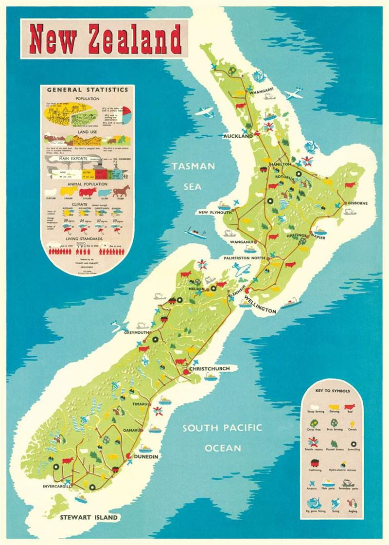 NZ Map Wrap