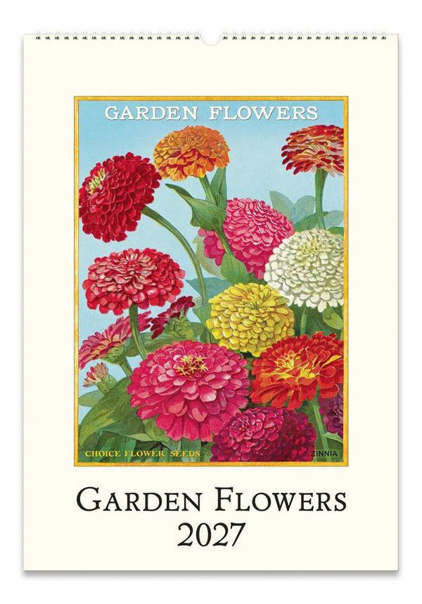 2027 Calendar - Garden Flowers
