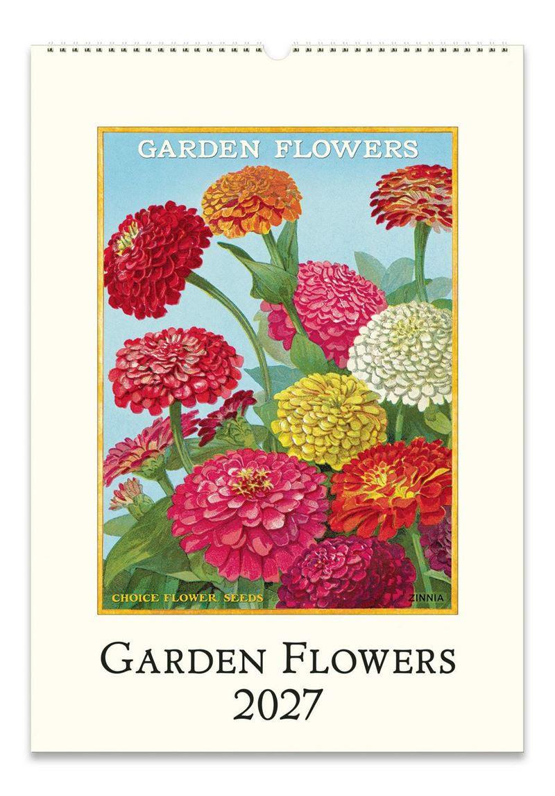 2027 Calendar - Garden Flowers