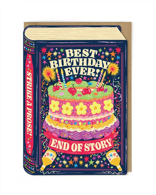 Birthday Book Greeting Card