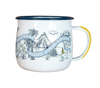 NZ Great Walks Enamel Mug