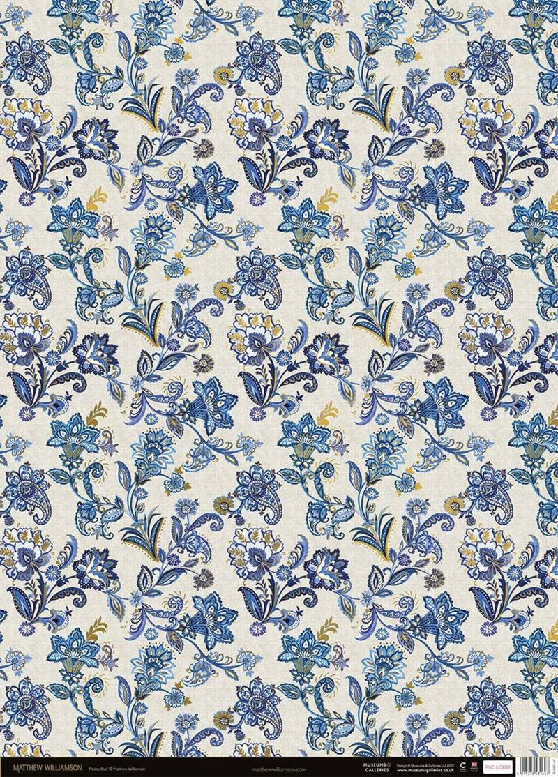 Paisley Blue - Wrap